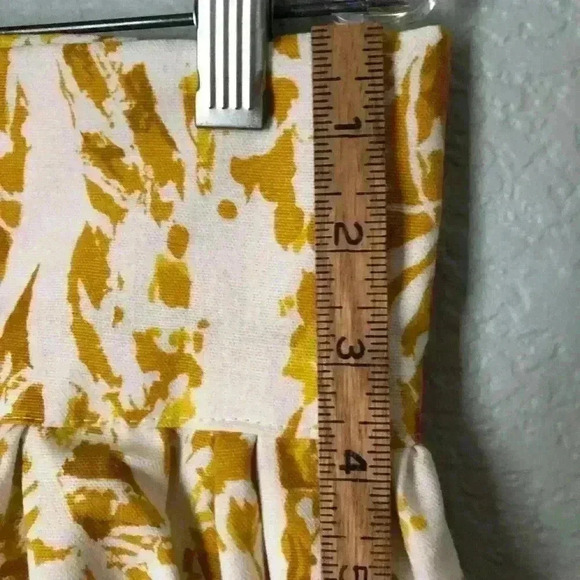 Handmade Yellow Mustard White Skirt Large? - Picture 5 of 10